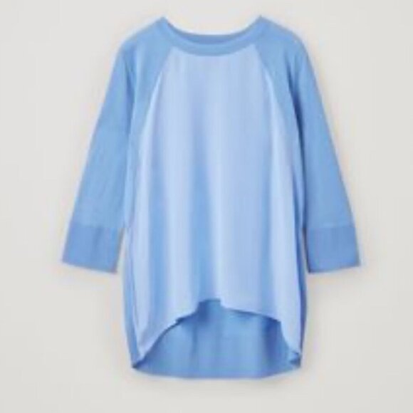 COS Silk Women's Blue Sweater - Picture 11 of 11